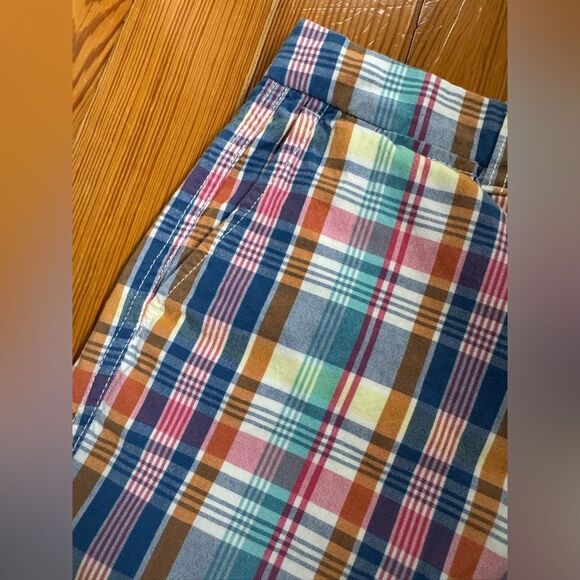 J Crew Plaid Chino Shorts - Picture 2 of 6